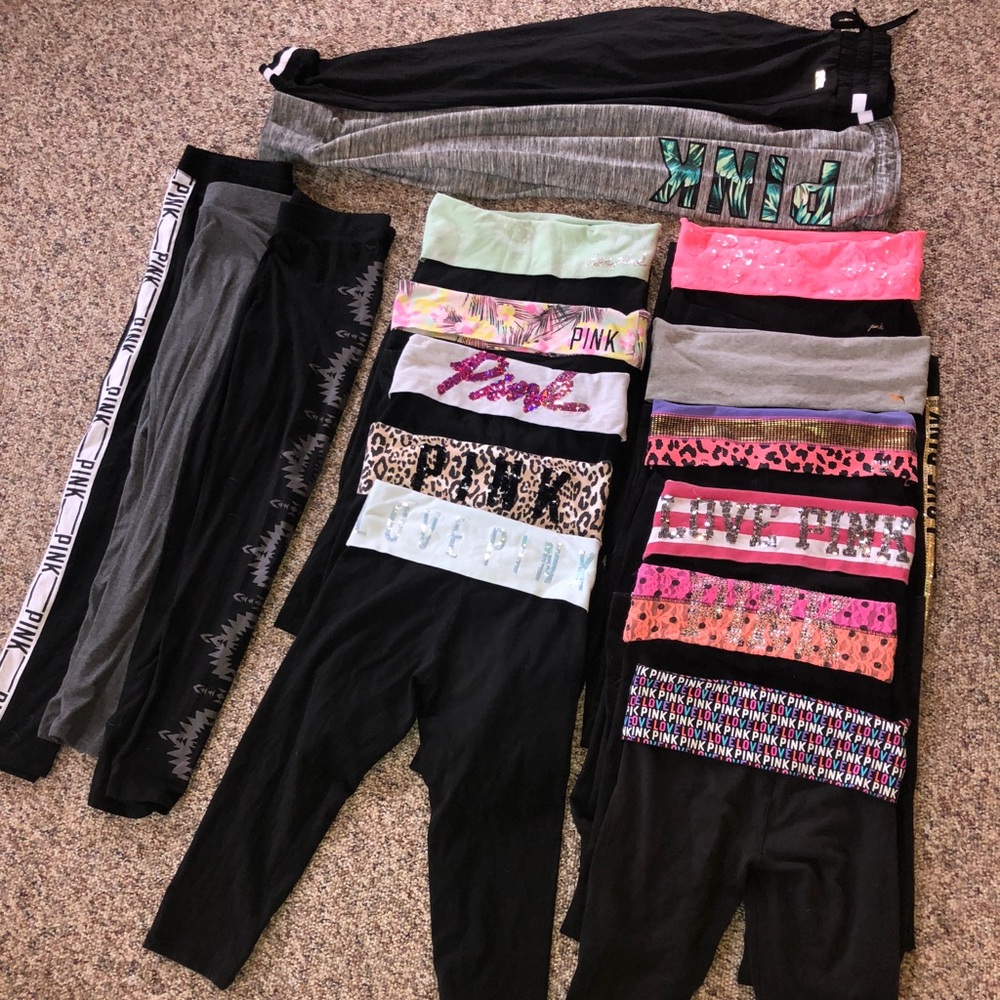 Victoria’s Secret Pink legging bundle